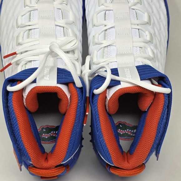 Nike Air Jordan Force Savage Pro 2 Mens Sz 13 PE FL Gators Cleats CV1666-102 New - Picture 10 of 11